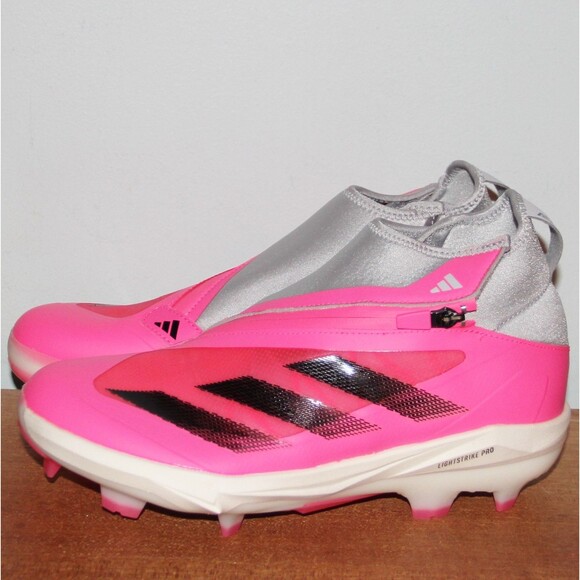 Adidas Adizero Impact+ TPU Baseball Cleats Mens 8 10 Pink Black